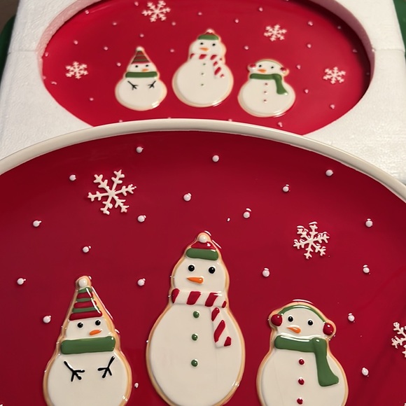 Hallmark Holiday Hallmark Snow Family Platter Poshmark